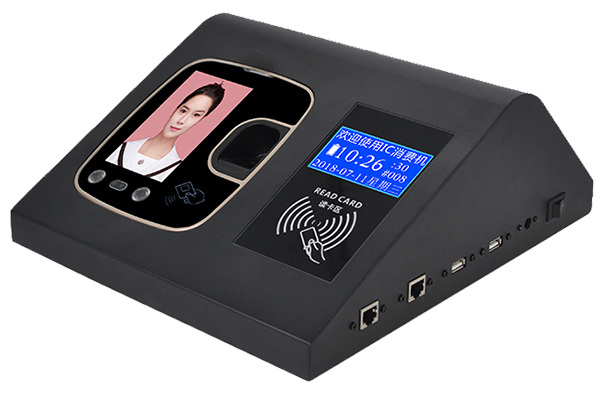 人臉識別指紋刷卡一體機(jī)
