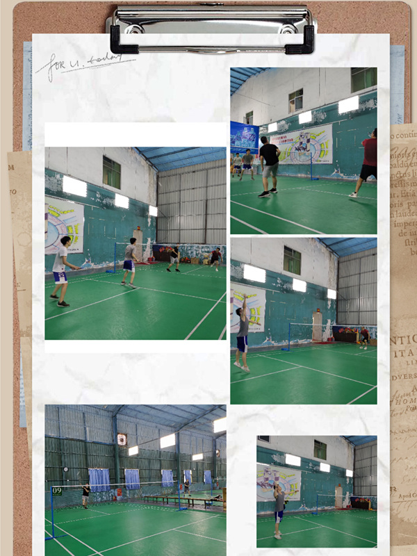 羽毛球比賽男子雙打、單打